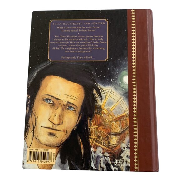 The Time Machine Book H.G. Wells Hardcover Illustrated Excellent - Picture 2 of 10